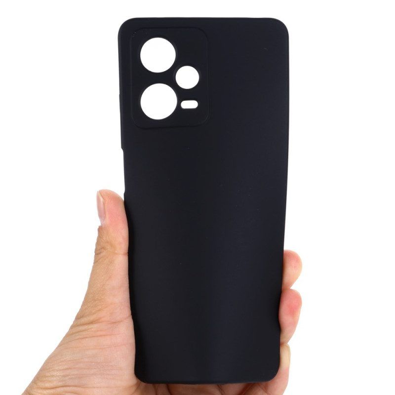 Hülle Für Xiaomi Redmi Note 12 Pro Plus Flüssigsilikon Mit Lanyard