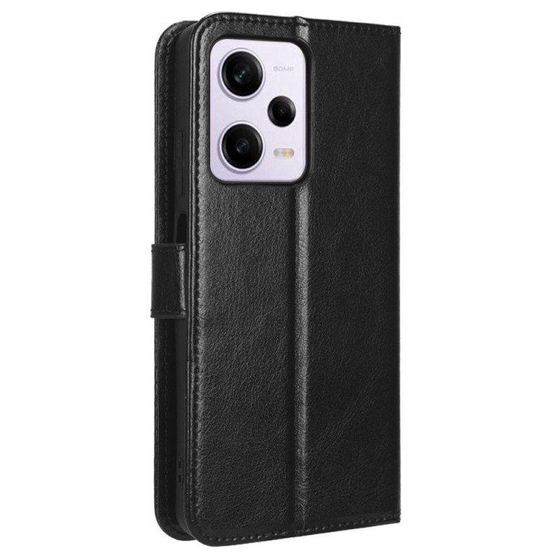 Flip Case Für Poco X5 Pro 5G Kunstleder