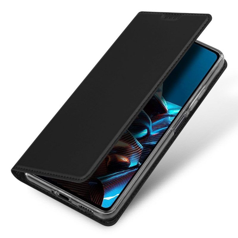 Schutzhülle Für Poco X5 Pro 5G Flip Case Skin Pro Dux Ducis