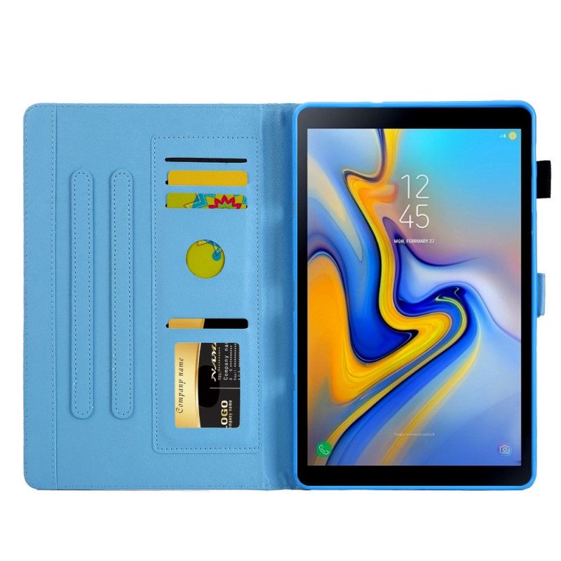 Lederhüllen Samsung Galaxy Tab A8 (2021) Einhorn