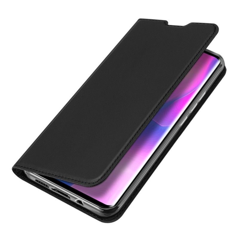 Flip Case Für Xiaomi Mi Note 10 Lite Schwarz Pro-Dux-Ducis-Haut