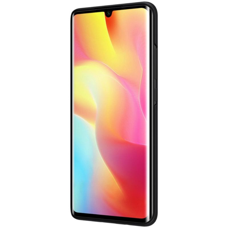 Hülle Xiaomi Mi Note 10 Lite Schwarz Starrer Gefrosteter Nillkin