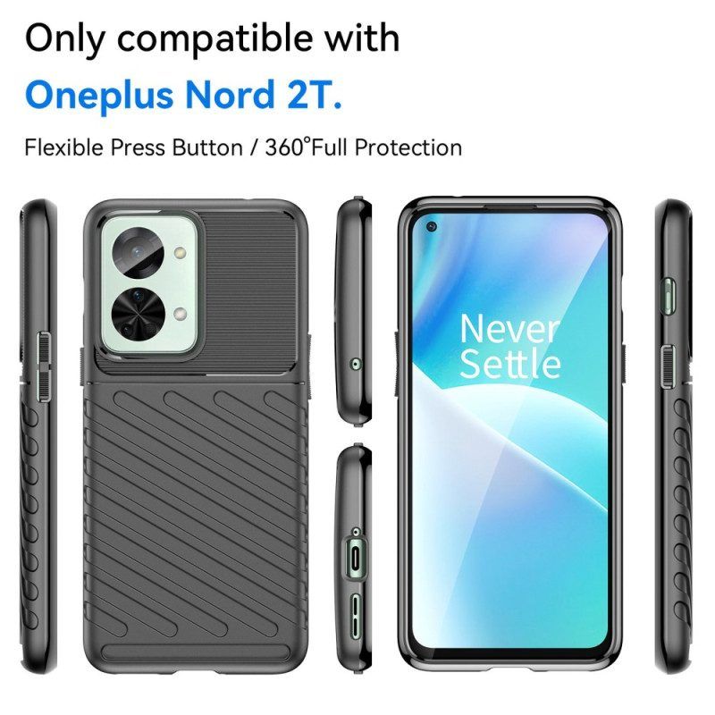 Hülle Für OnePlus Nord 2T 5G Silikon-twill