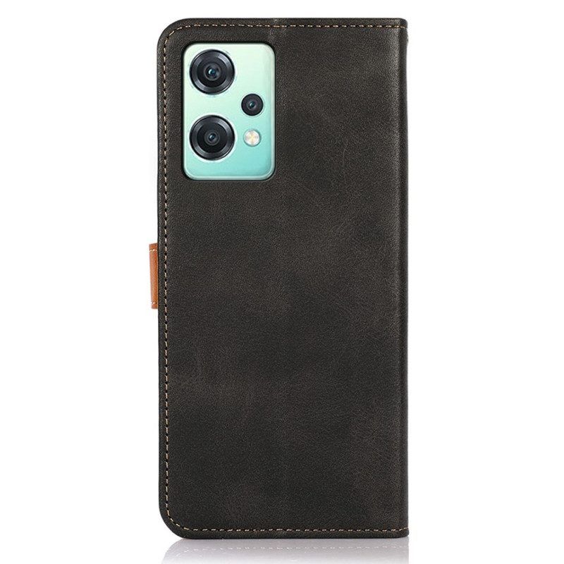 Flip Case Für OnePlus Nord CE 2 Lite 5G Khazneh-riemen