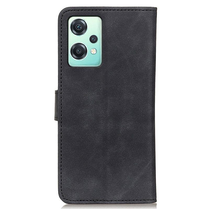 Flip Case Für OnePlus Nord CE 2 Lite 5G Khazneh Vintage-ledereffekt