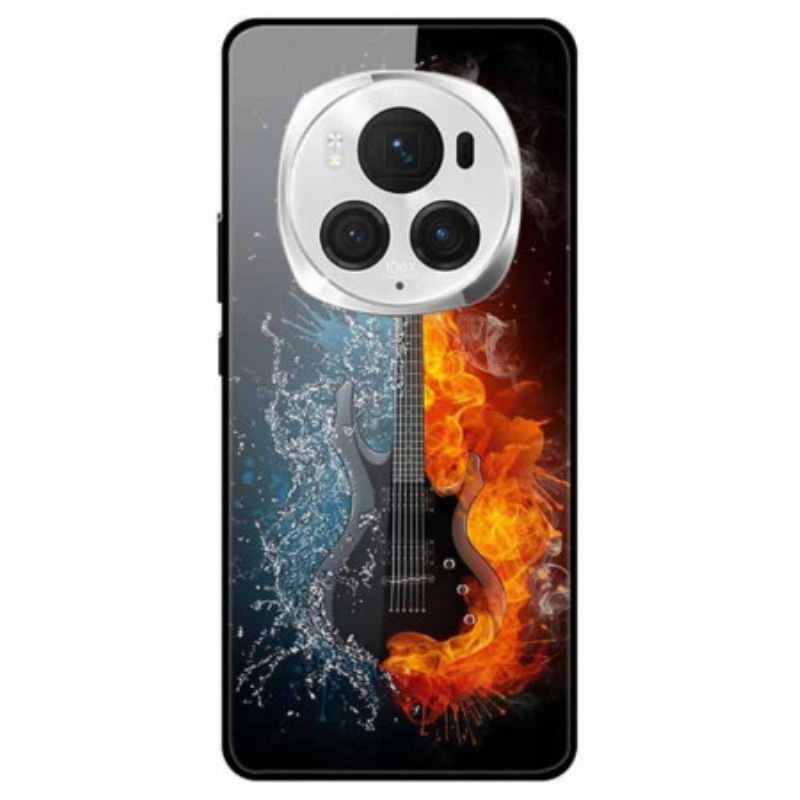 Hülle Für Honor Magic 6 Pro Gitarre Aus Gehärtetem Glas Aus Eis Und Feuer