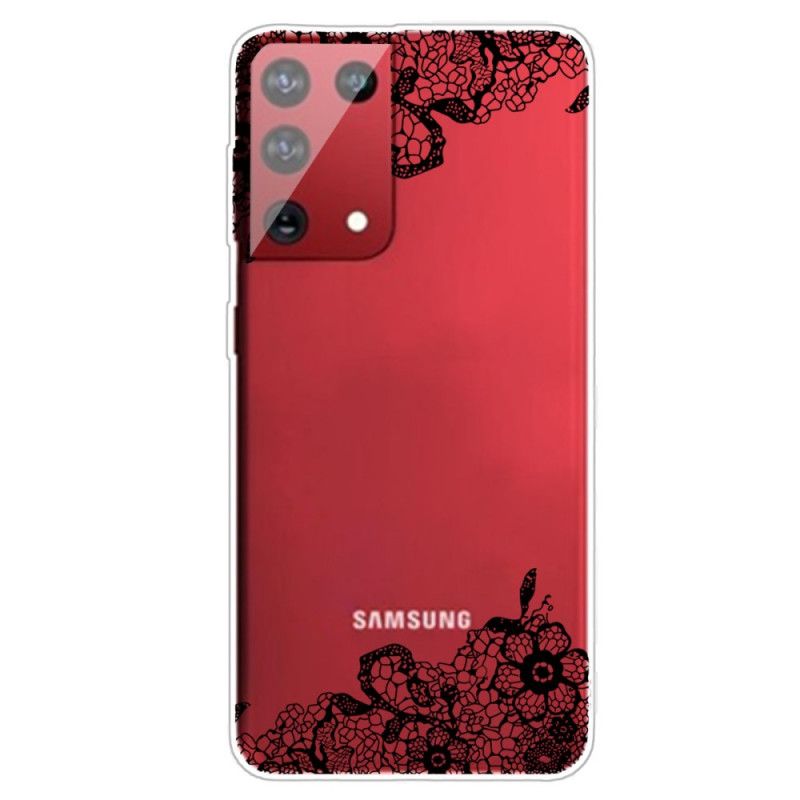 Hülle Samsung Galaxy S21 Ultra 5G Feine Spitze