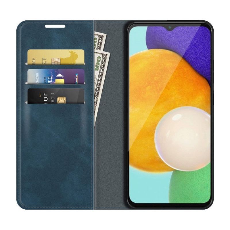 Flip Case Für Samsung Galaxy A13 5g Style Lederdesign