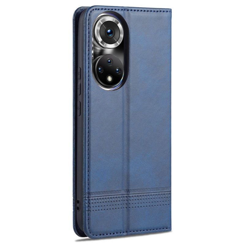 Flip Case Huawei Nova 9 / Honor 50 Handyhülle Azns Lederstil