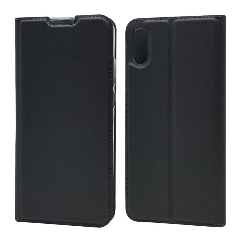 Flip Case Huawei Y6 2019 Schwarz Magnetverschluss