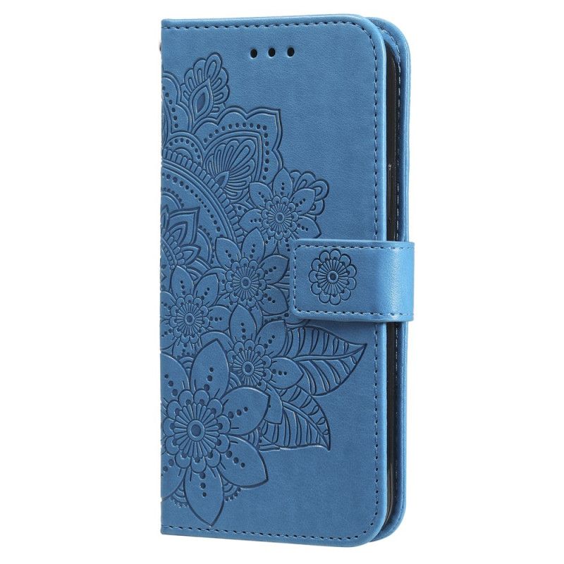 Lederhüllen Für Oneplus 12r Mandala Mit Riemen