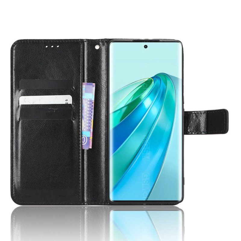 Flip Case Für Honor Magic 5 Lite Kunstleder