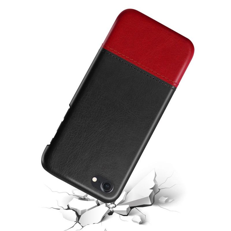 Hülle Für iPhone 7 / 8 / SE 2 Rot Ksq Kartenhalter