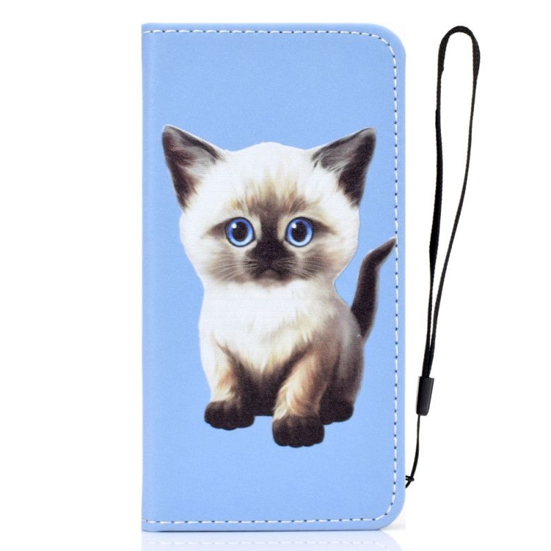 Flip Case iPhone 12 Mini Superstar Katze