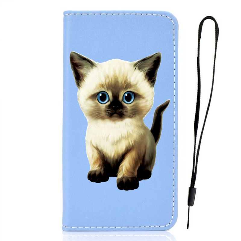 Flip Case iPhone 12 Mini Superstar Katze