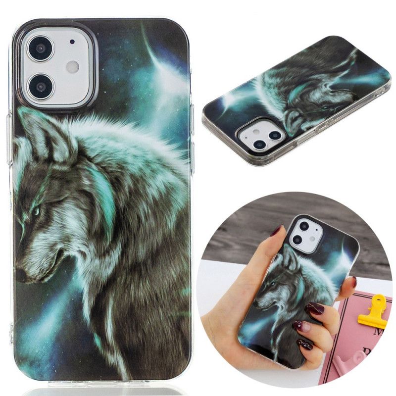 Hülle Für iPhone 12 Mini Königlicher Wolf