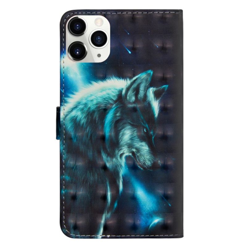 Lederhüllen iPhone 12 Mini Majestätischer Wolf