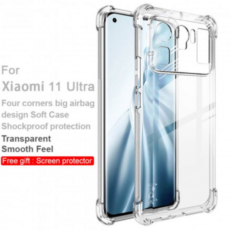 Hülle Xiaomi Mi 11 Ultra Transparenter. Seidiger Imak