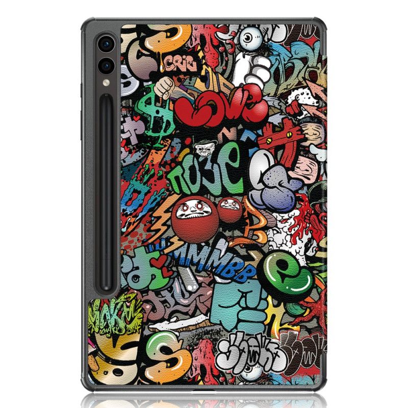 Samsung Galaxy Tab S9 Fe Plus Hübsches Graffiti