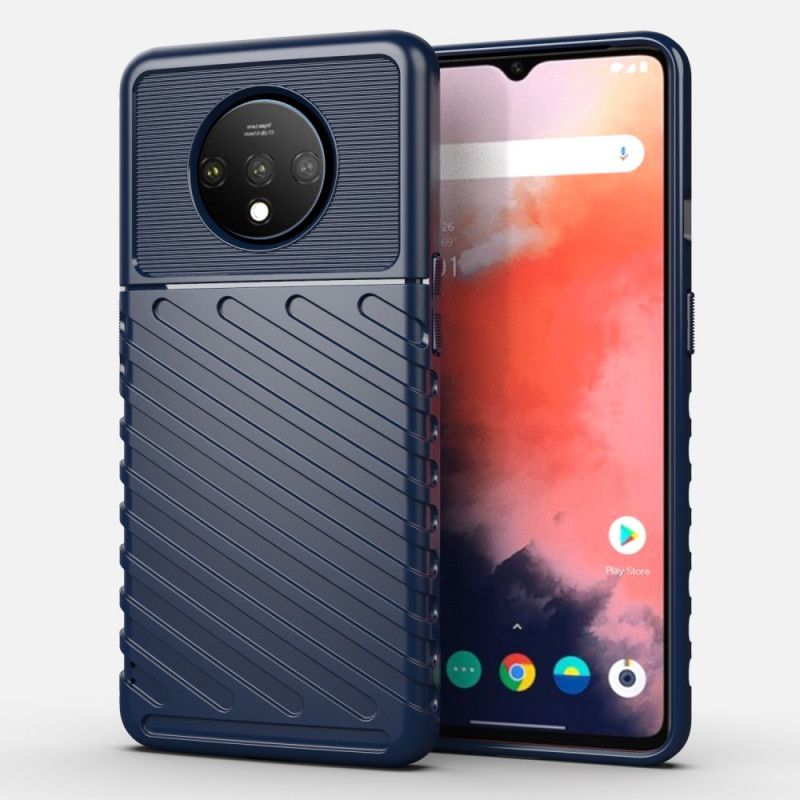 Hülle OnePlus 7T Schwarz Handyhülle Donnerserie