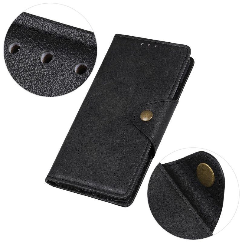 Flip Case Für Xiaomi 13 Magnetischer Knopf