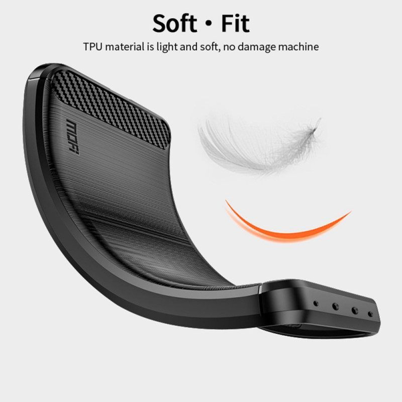 Handyhülle Für Xiaomi 13 Mofi Gebürstete Kohlefaser