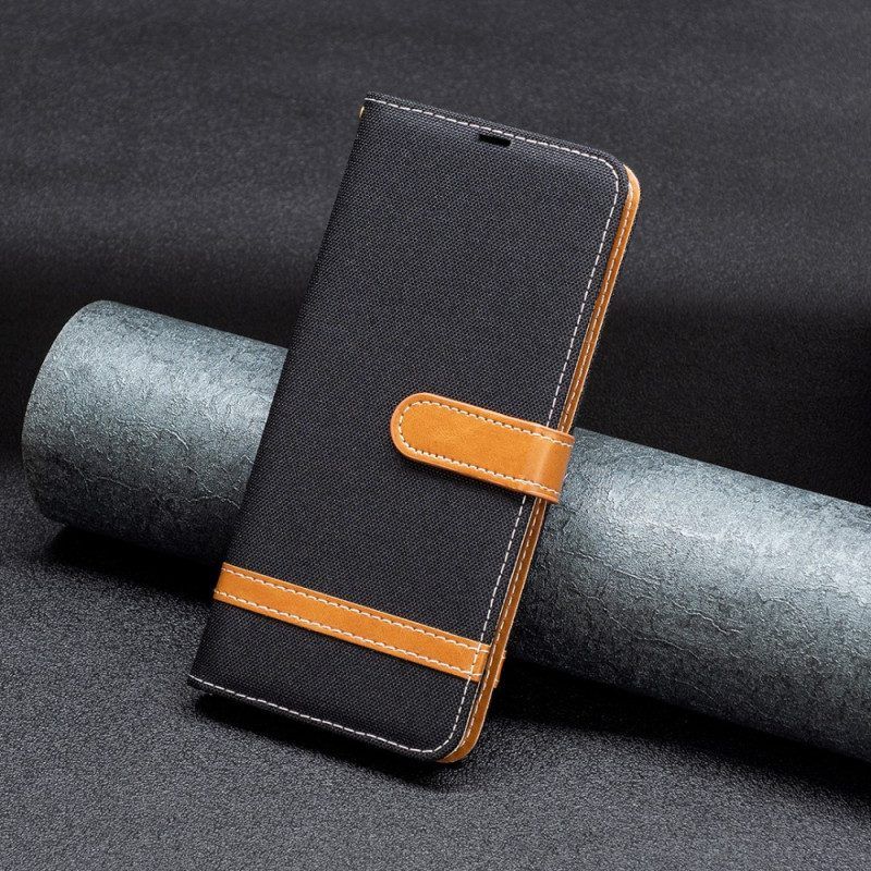 Lederhüllen Für Xiaomi 13 Mit Kordel Armband In Stoff- Und Lederoptik