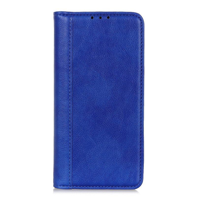 Schutzhülle Für Xiaomi 13 Flip Case Farbige Version Aus Spaltleder