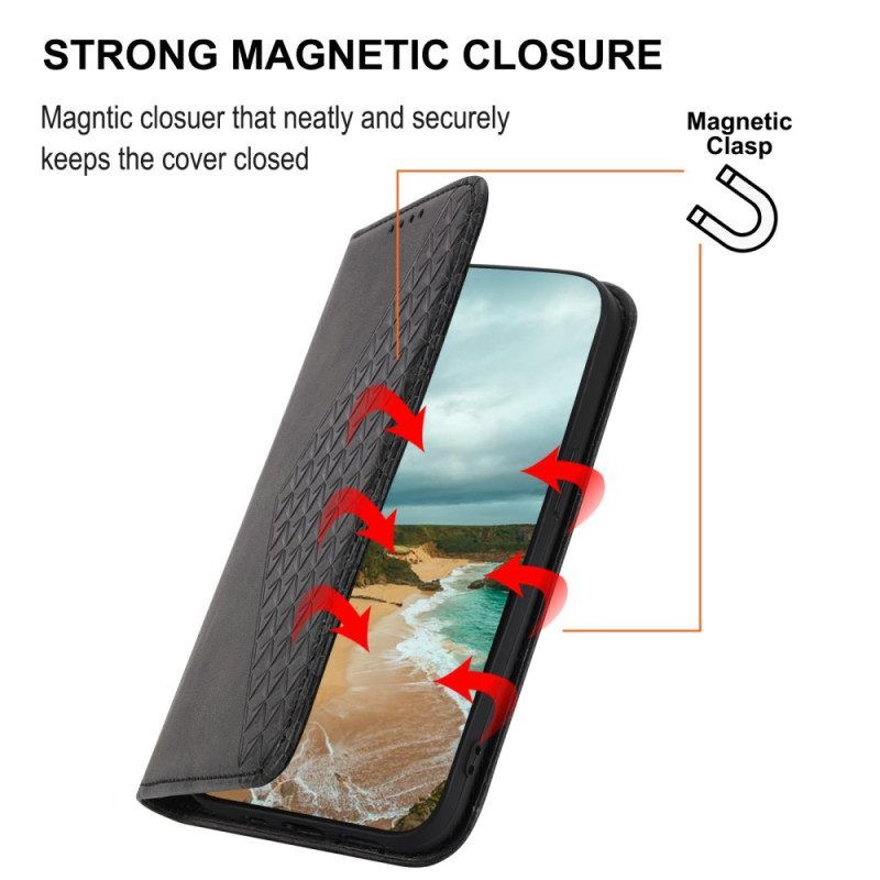 Schutzhülle Für Xiaomi 13 Flip Case Stil Leder 3d-muster