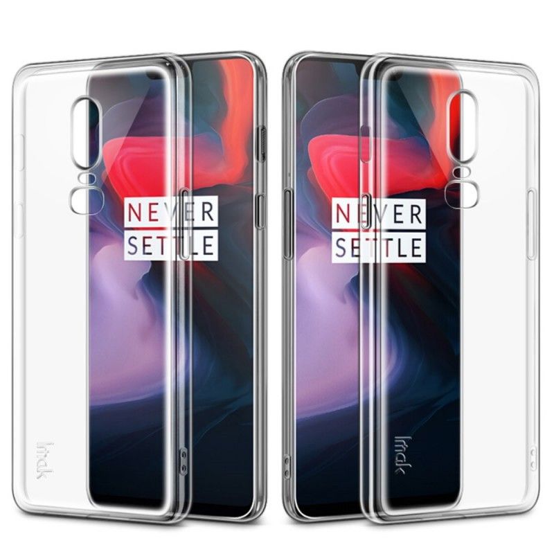 Hülle OnePlus 6 Handyhülle Transparentes Imak