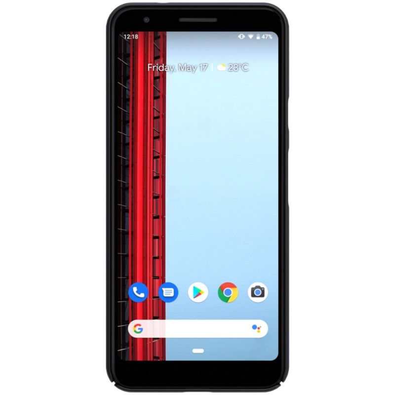 Hülle Google Pixel 3A XL Rot Starrer Gefrosteter Nillkin