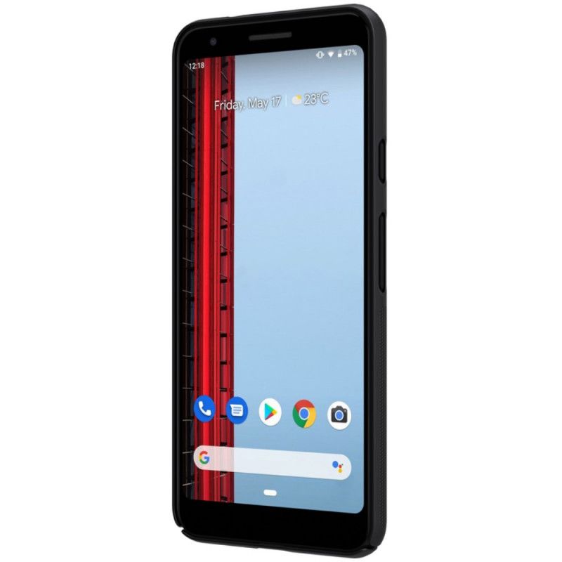 Hülle Google Pixel 3A XL Rot Starrer Gefrosteter Nillkin