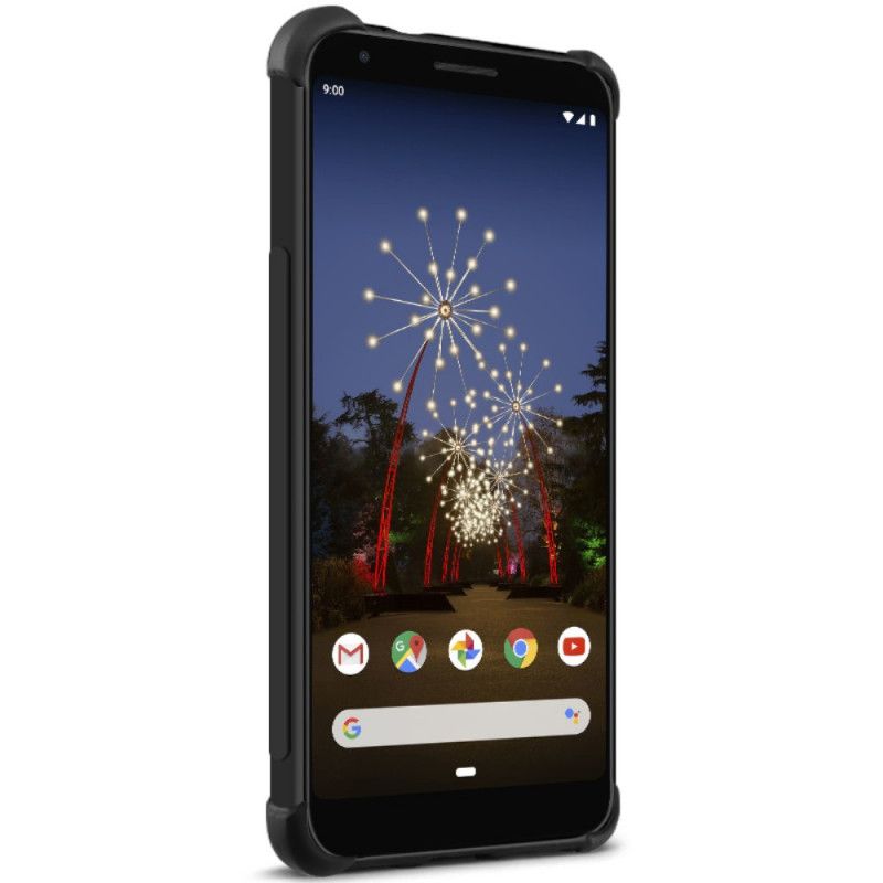 Hülle Google Pixel 3A XL Schwarz Imak Seidig