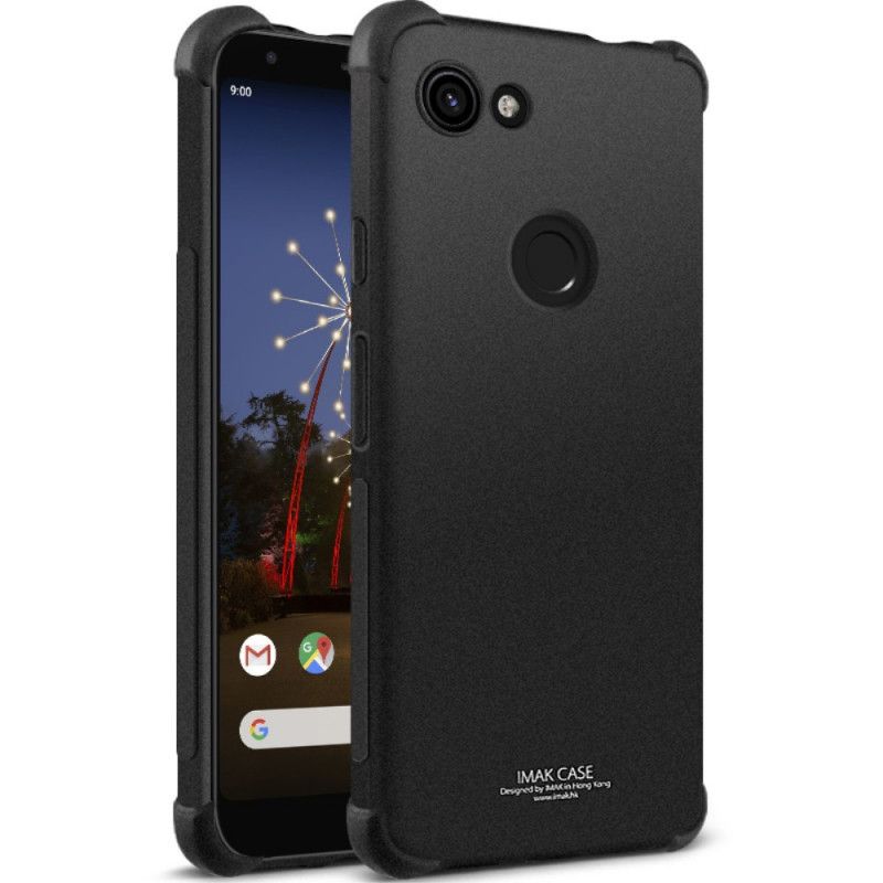 Hülle Google Pixel 3A XL Schwarz Imak Seidig