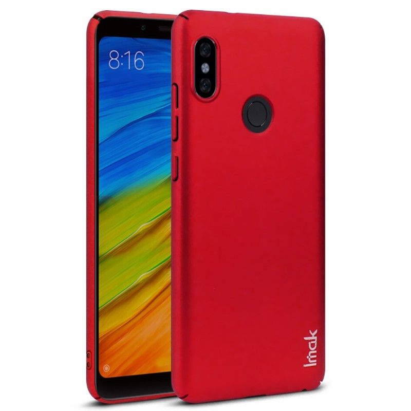 Hülle Für Xiaomi Redmi Note 5 Rot Seidenserie