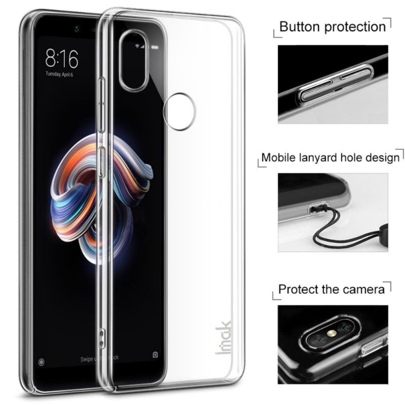 Hülle Xiaomi Redmi Note 5 Transparenter Imak-Kristall