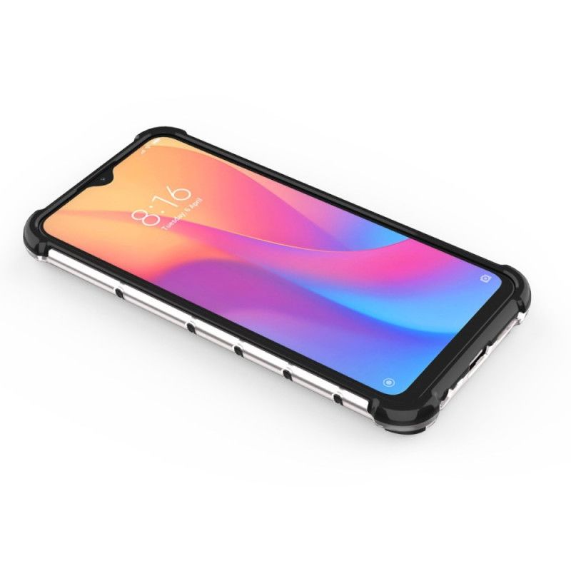 Hülle Für Xiaomi Redmi 8A Schwarz Wabenstil