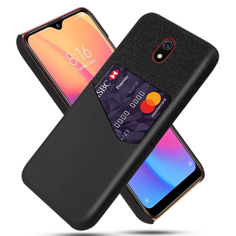 Hülle Xiaomi Redmi 8A Grau Ksq Karteninhaber