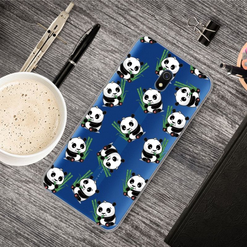 Hülle Xiaomi Redmi 8A Kleine Pandas