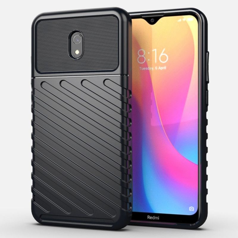 Hülle Xiaomi Redmi 8A Schwarz Donnerserie