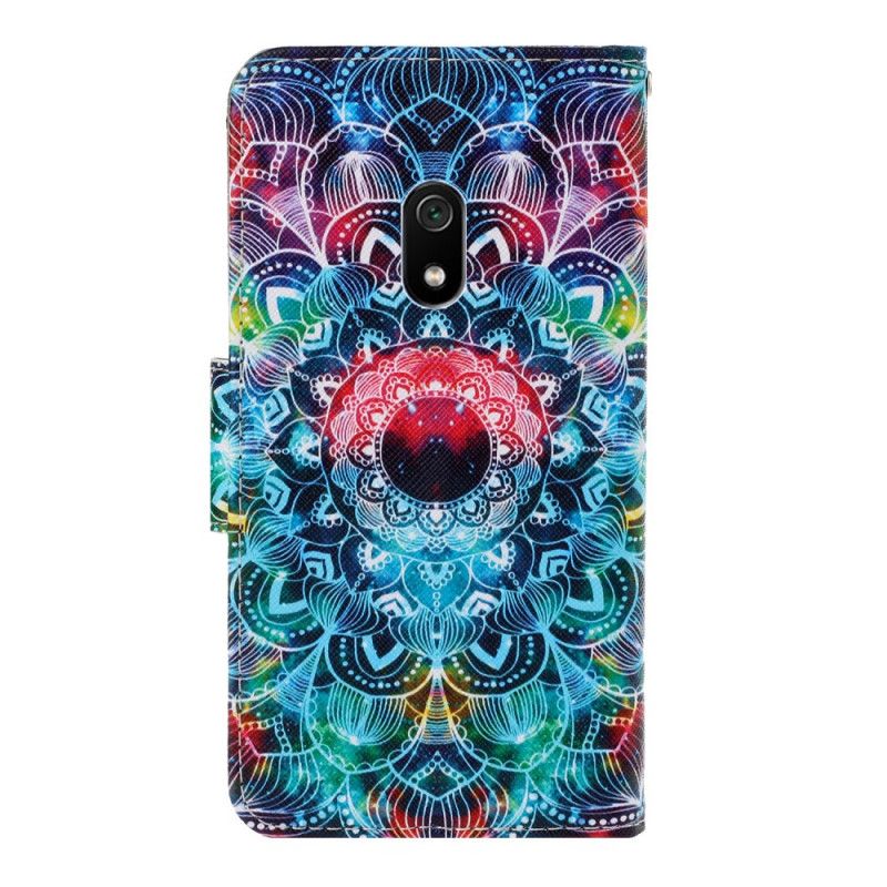 Lederhüllen Xiaomi Redmi 8A Auffälliges Mandala Mit Tanga