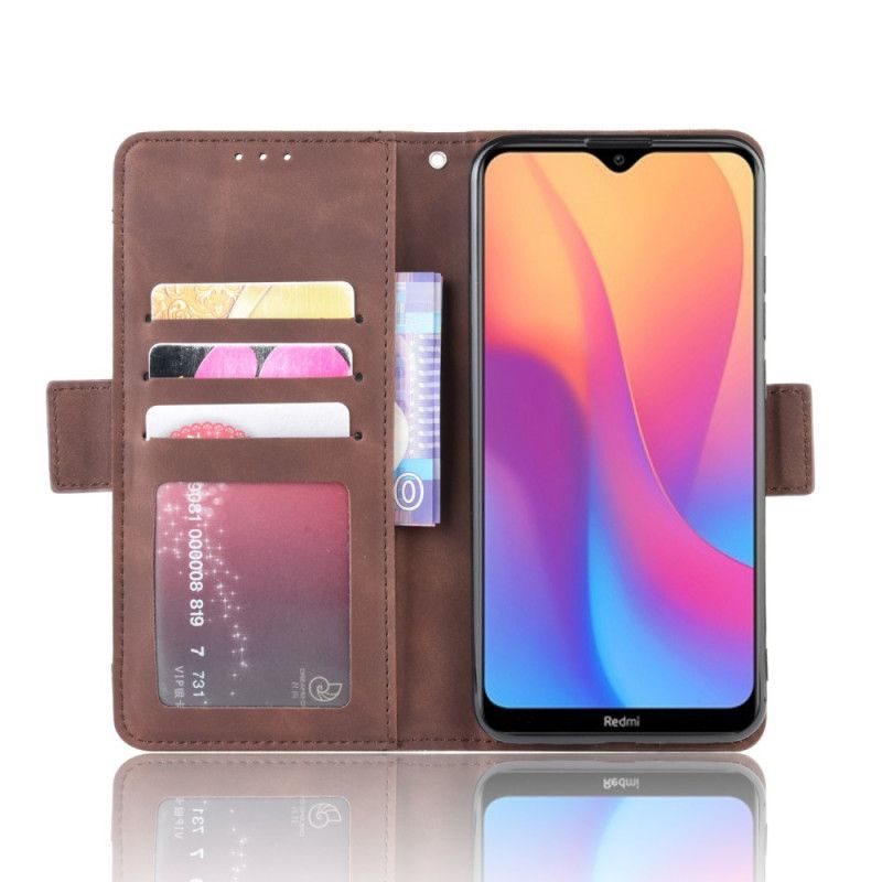 Lederhüllen Xiaomi Redmi 8A Schwarz Erstklassige Mehrfachkarte