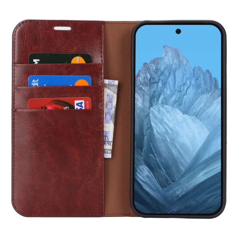 Flip Case Für Google Pixel 9 Pro Xl Spaltleder