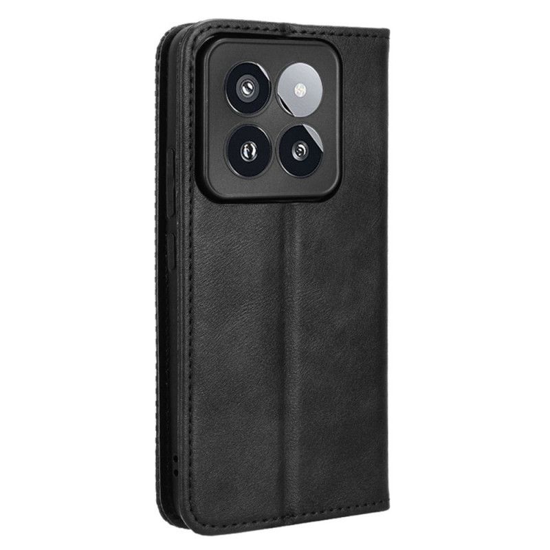 Flip Case Xiaomi 14 Pro Vintage-kunstleder