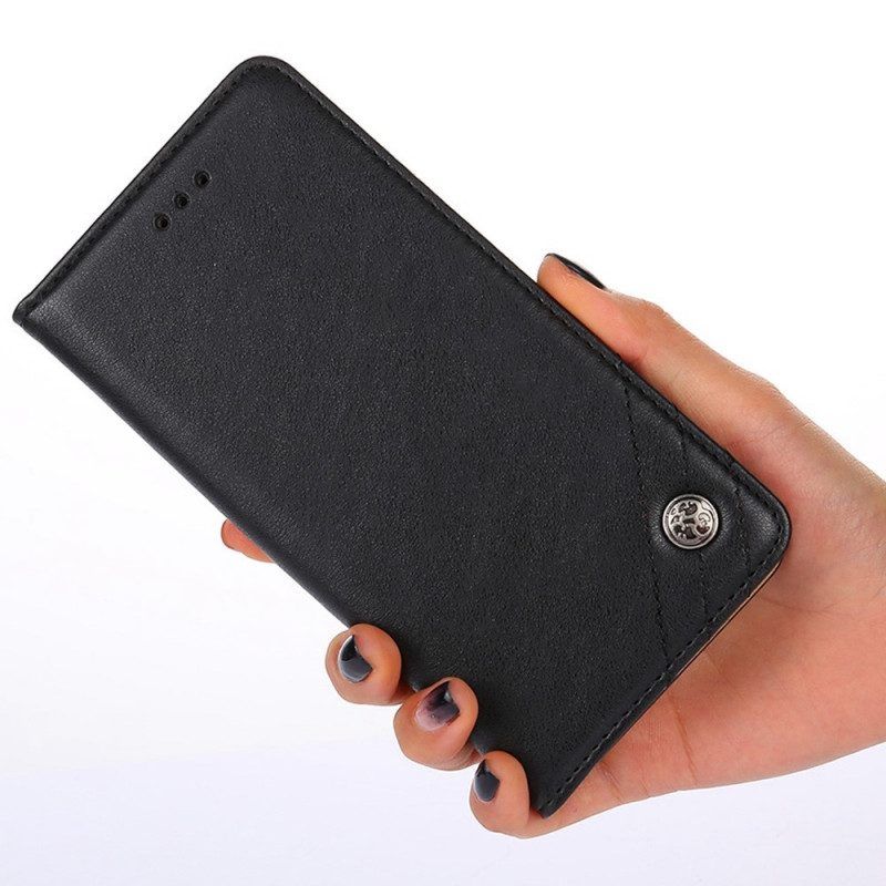 Flip Case Für Samsung Galaxy M53 5G Dekorative Nieten