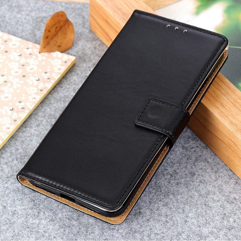 Flip Case Für Samsung Galaxy M53 5G Leder-styling