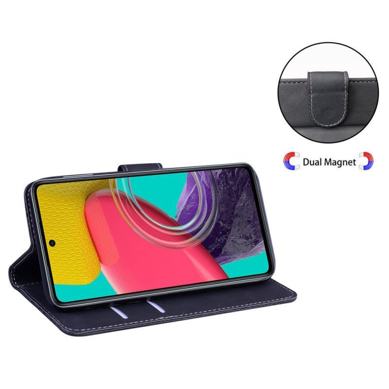 Flip Case Für Samsung Galaxy M53 5G Schmetterling