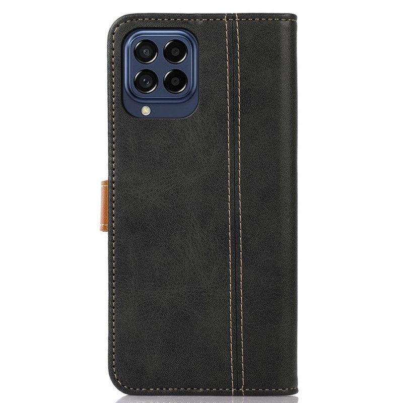 Flip Case Für Samsung Galaxy M53 5G Vintage-armband