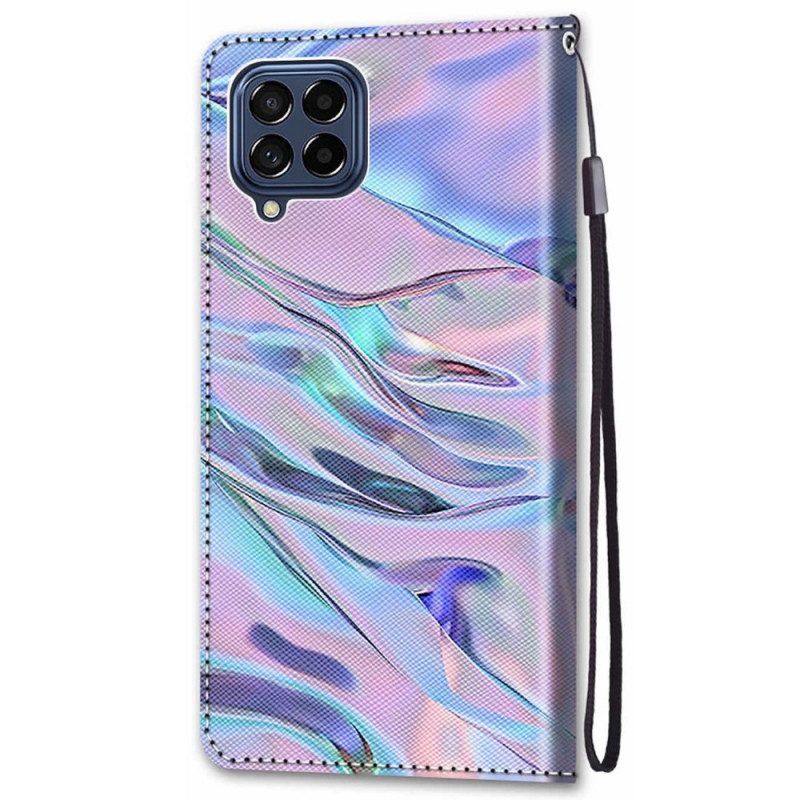 Flip Case Für Samsung Galaxy M53 5G Wie Farbe