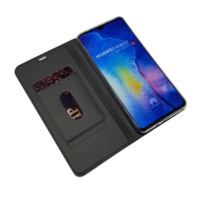 Flip Case Huawei Mate 20 Marineblau Handyhülle Erstklassige Serie